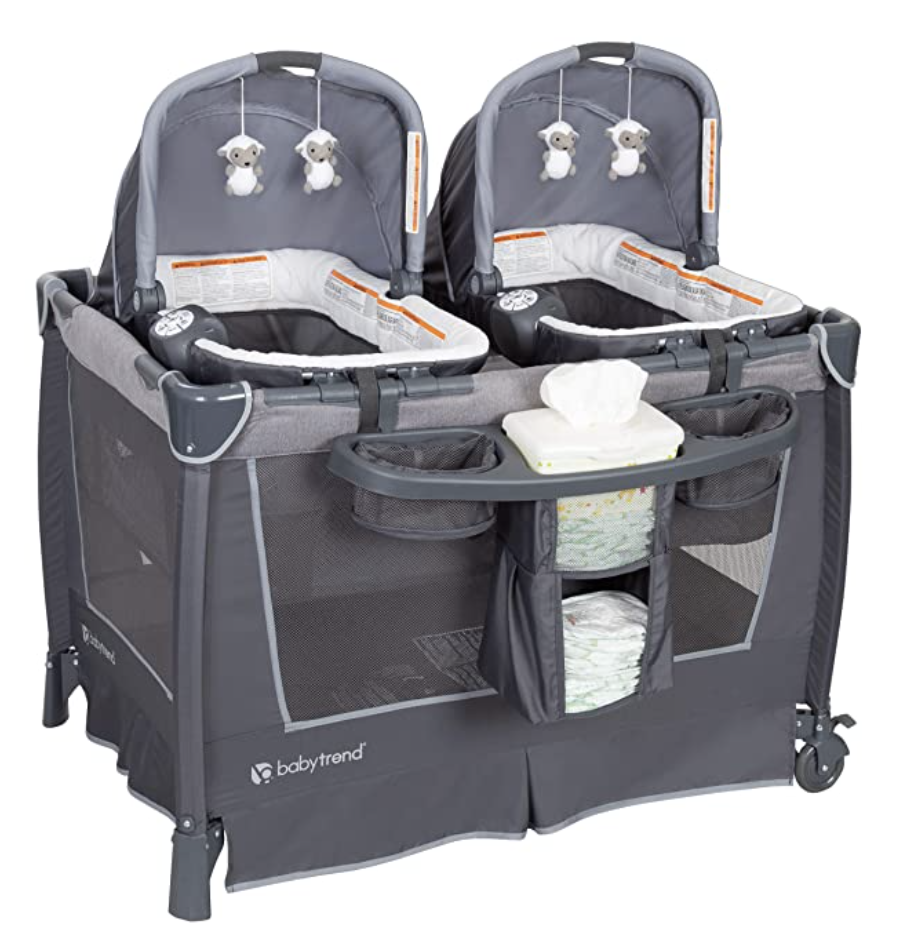 Baby Trend Retreat Twins Nursery Center Best_Bassinet_For_Twins